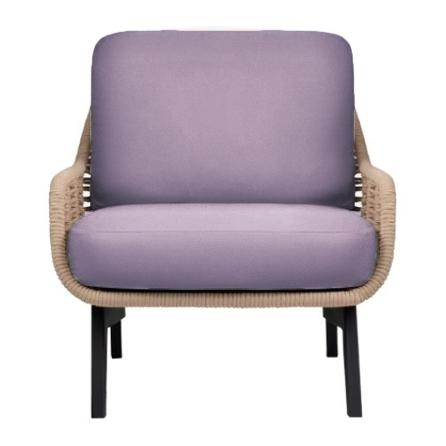 Кресло The One Pale Orchid - Фото миниатюра 1